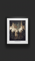 Framed Jazz Night Reverie Print